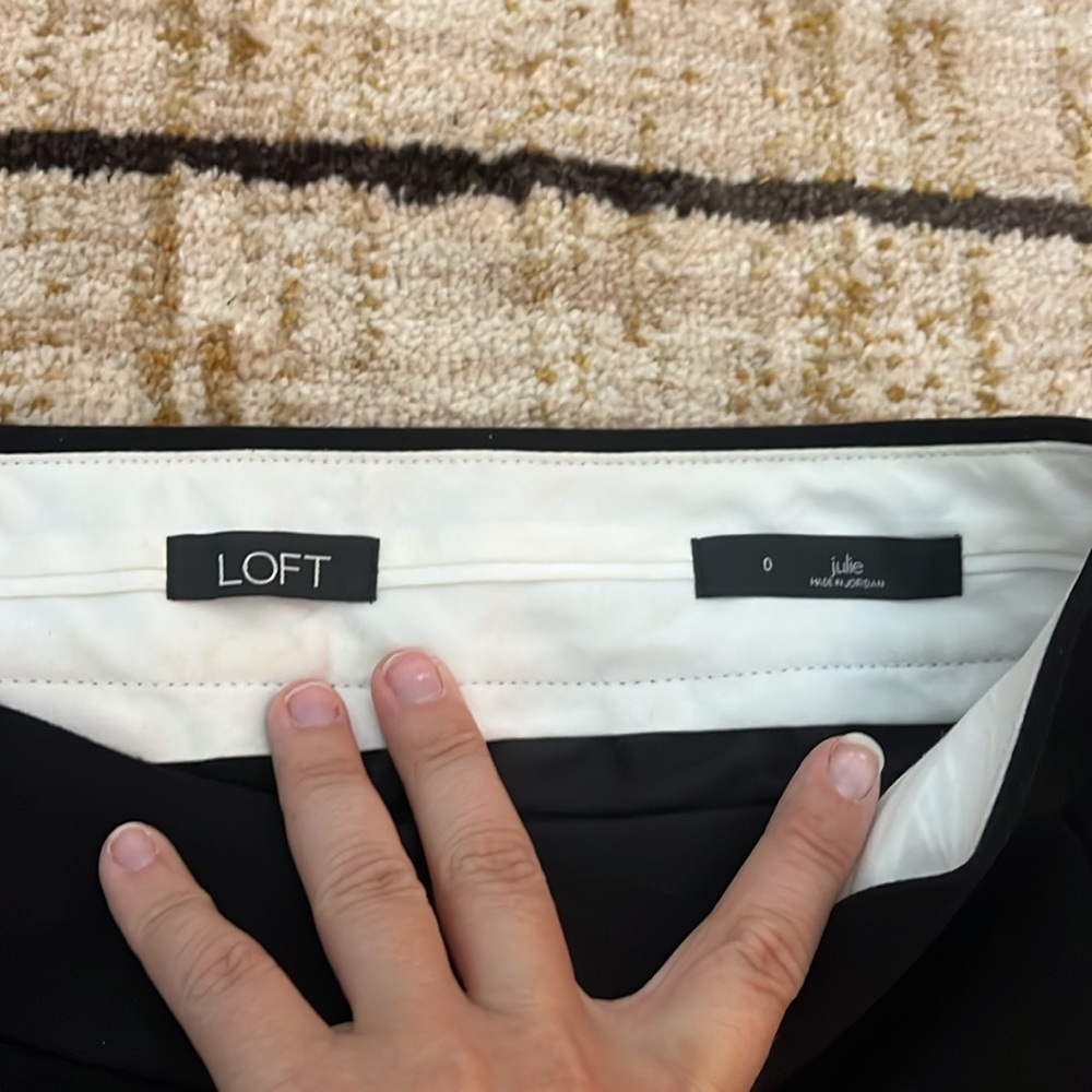 Ann Taylor loft straight leg slacks - Picture 3 of 4